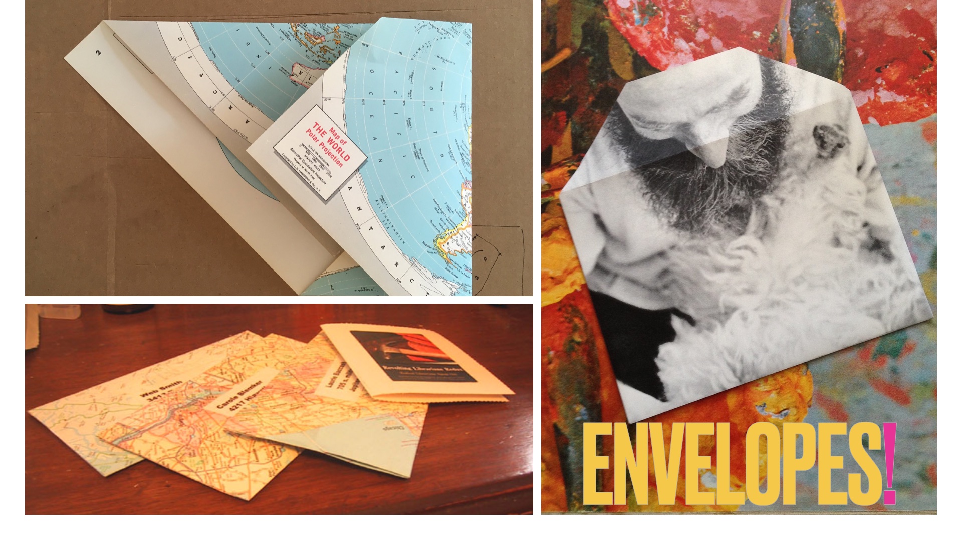 Image of envelopes that you can make yourself.