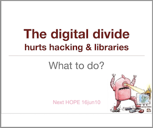 slide with the same text as is on this page, plus a little robot shooting lasers out of its eyes