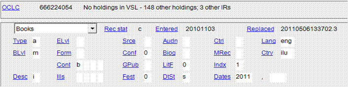 [MARC RDA Record Example 1]