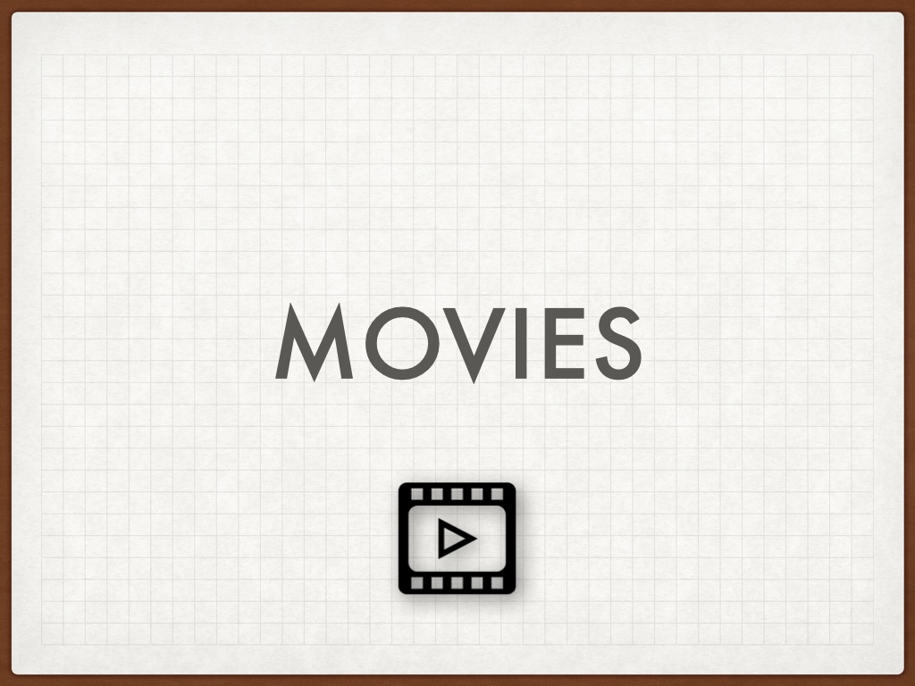 Title Card: MOVIES