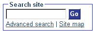 search box