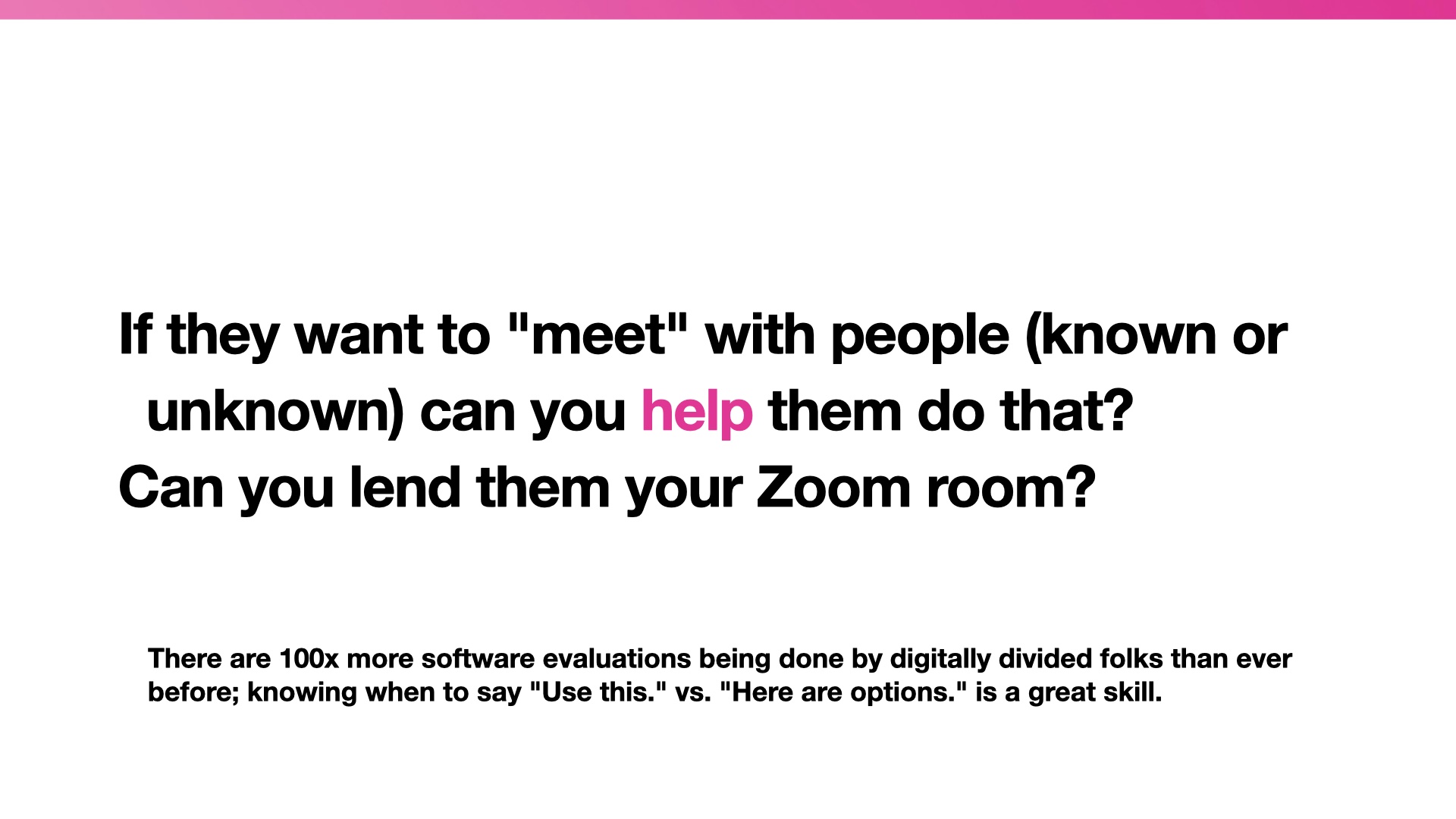 Quotation: If they want to 